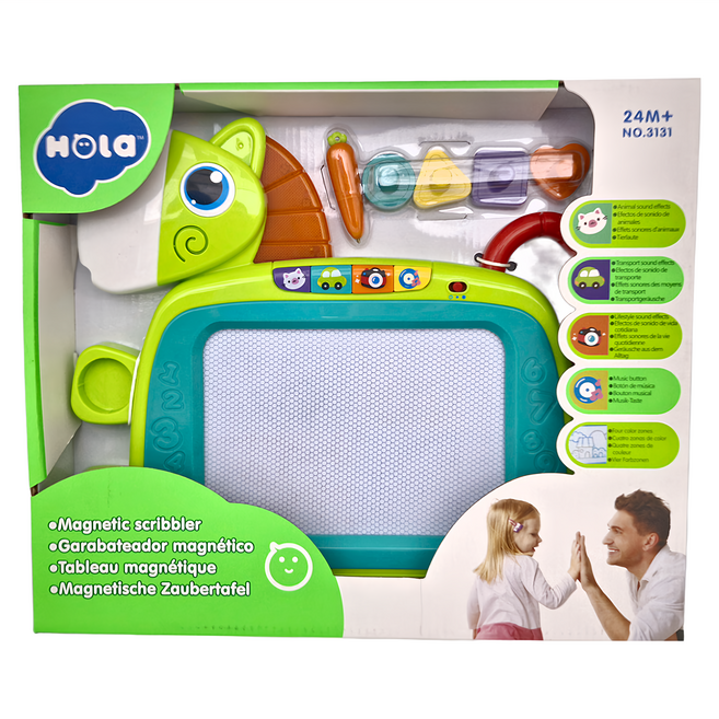 Hola Toys 小馬畫板 磁性塗鴉板 24個月以上適用, 1個
