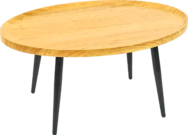 FAmILyLIFE 生活 Carmel 橢圓茶几 WO-024-WO 80 x 55 x 38cm 白橡木 5.4kg