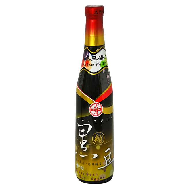 大同醬油 釀造黑豆醬油, 400ml, 1瓶