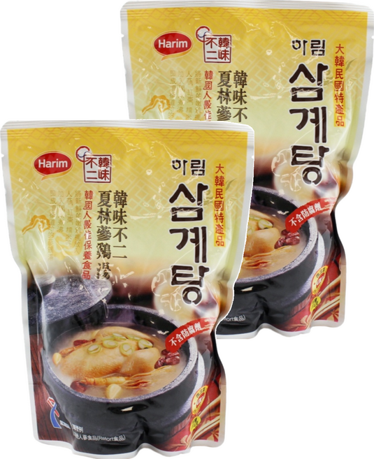Harim Samgyetang 韓味不二 夏林人蔘雞湯, 1kg, 2包
