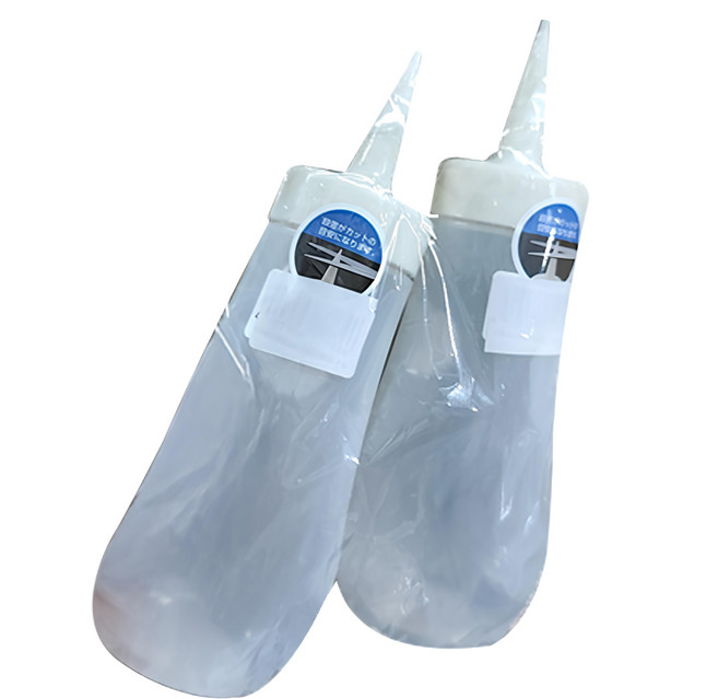 inomata 尖頭調味瓶/塑膠調味瓶 250ml, 白色, 2組
