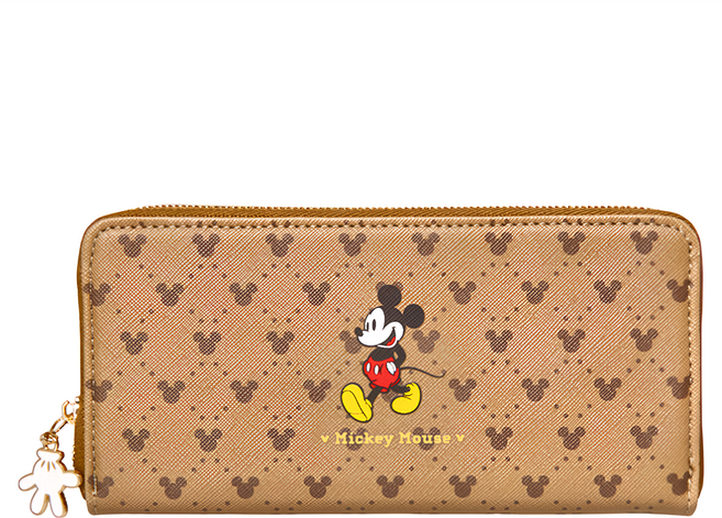MICKEY MOUSE 米奇 拉鍊長夾 PTD23-E1-25BN