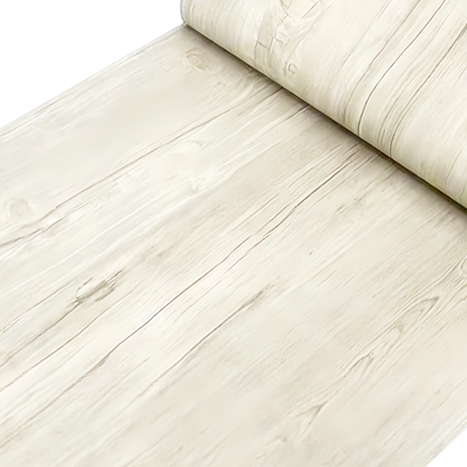 WA. WALL ART 防水自黏壁紙 立體仿真木紋 PVC材質, 伯爵榆木