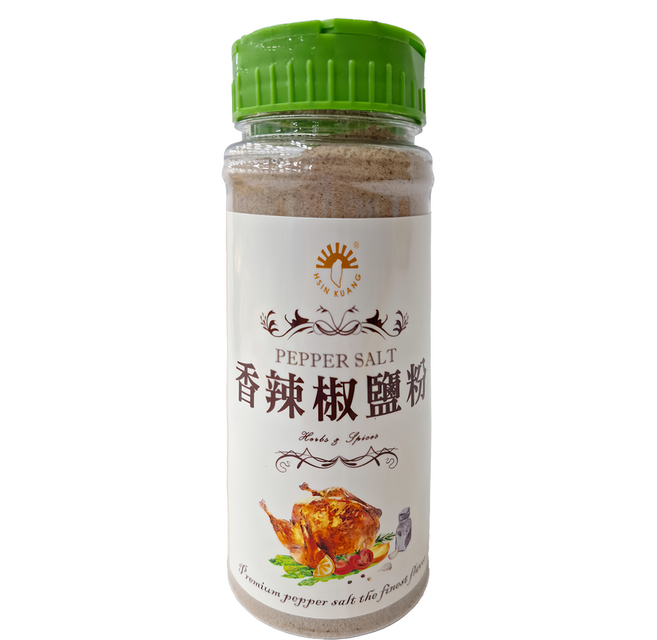 新光洋菜 香辣椒鹽粉, 460g, 1瓶