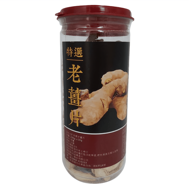 SUPER FOOD 特選老薑片, 200g, 1罐