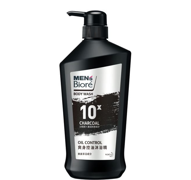 MEN's Biore 男性爽身控油沐浴精, 750g, 1瓶