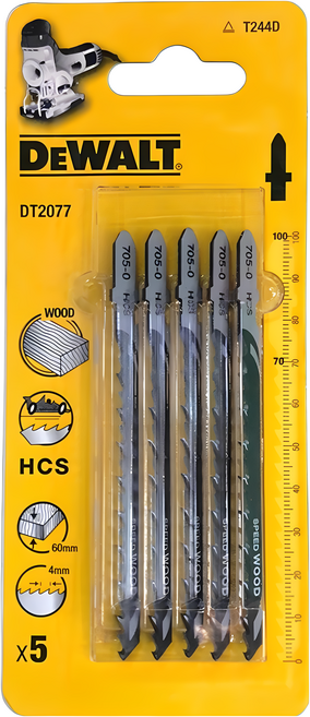 DEWALT 得偉 木工線鋸片100mm6T DT 2077 5個, 1組