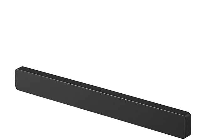 Yamazaki 山崎 矽膠表面磁吸式 刀架 35公分長, 黑色, 1個