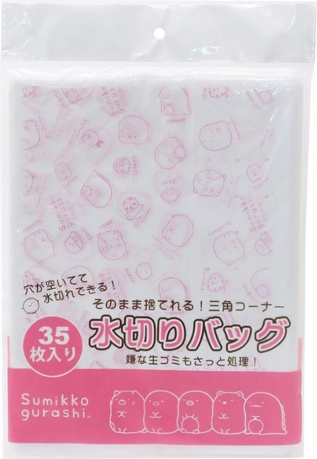 San-X Sanrio 三麗鷗 角落生物 拋棄式濾水袋, 35入, 1袋