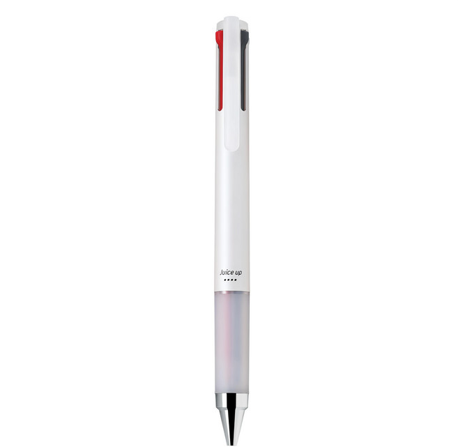 PILOT 百樂 四色超級果汁筆 LKJJP60S4W 0.4mm 筆尖 多色設計, 白色, 1支