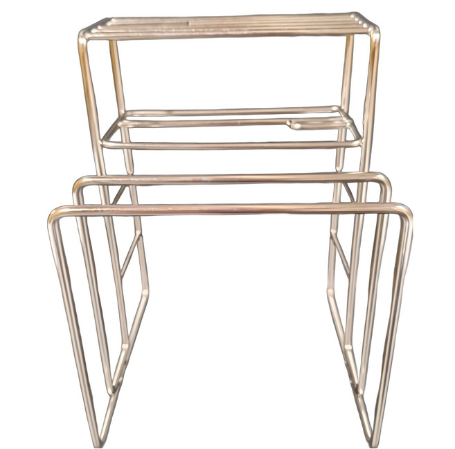 免安裝 304不鏽鋼砧板刀具架 加粗款, 銀色, 1個