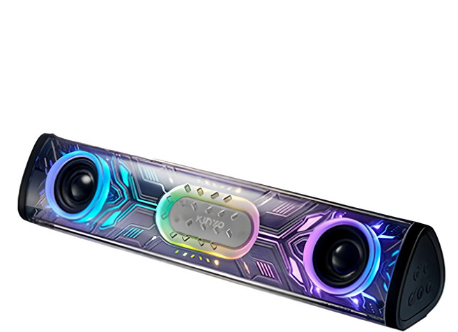 Kinyo Ringbot 機械型藍牙無線聲霸, BTS-762, 黑色