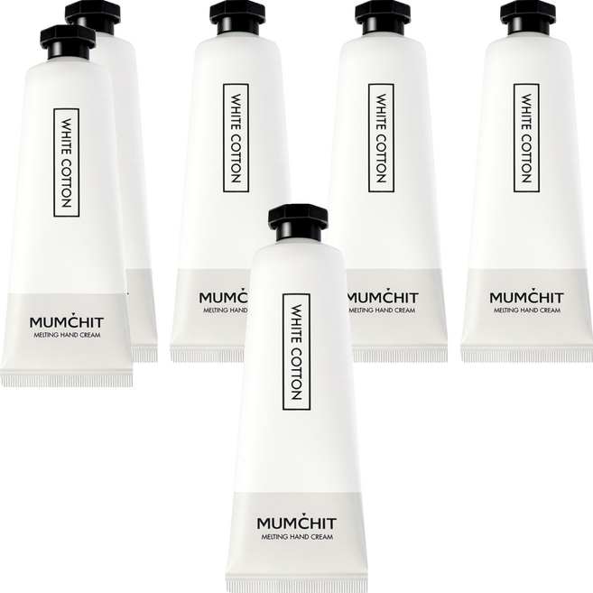 MUMCHIT 默契 香氛護手霜 清新棉花, 50ml, 6條