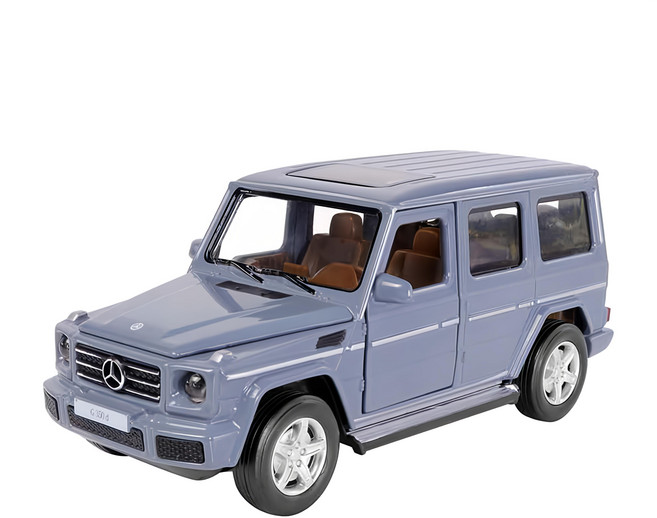 kidmate 孩子王 1 : 32 LED聲光合金車 賓士 G350d 68436-1 灰色, 1個