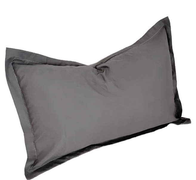 法式壓框枕套 2個