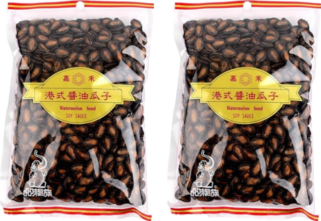 品味食族 港式醬油瓜子, 450g, 2包