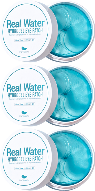 Prreti 水潤水凝膠眼膜, 60片, 3罐