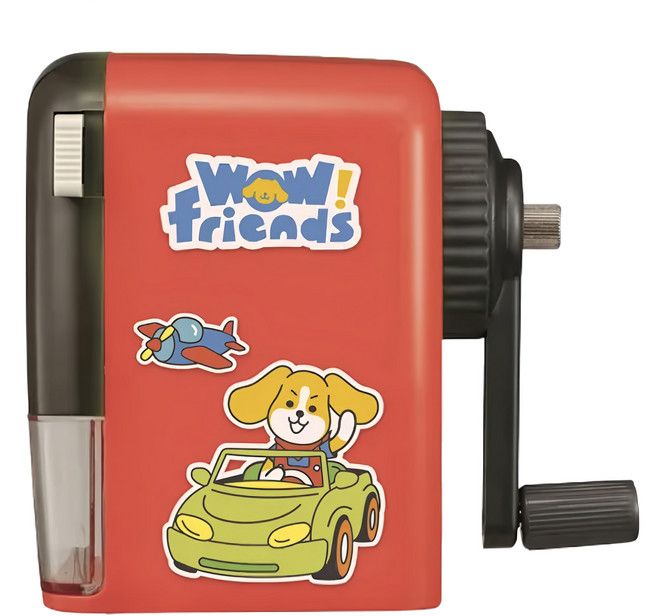 KW-triO 堡勝企業 汪同學鉛筆機 030WB, 紅色, 1個