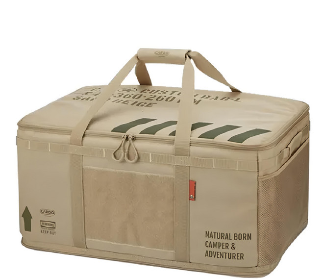 CARGO container 工業風裝備收納袋 52L, SAND BEIGE, 1層, 1個