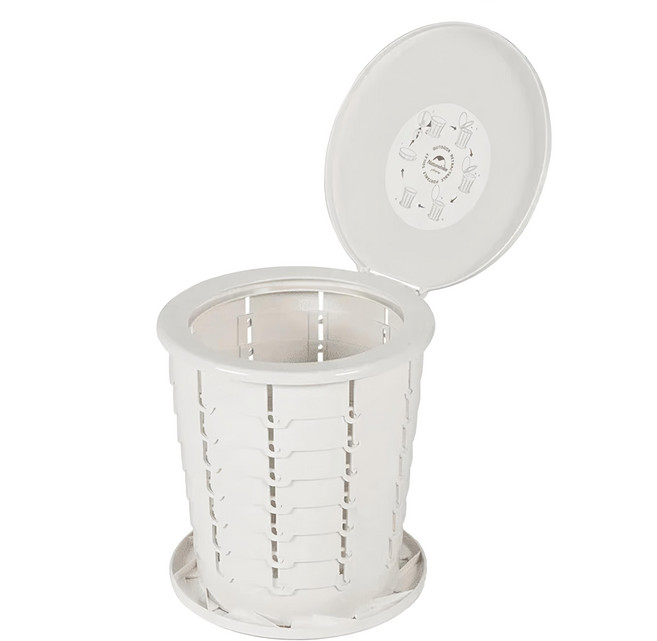 Naturehike 挪客 戶外折疊便攜坐便器 NH22SJ00B, 象牙白, 1個