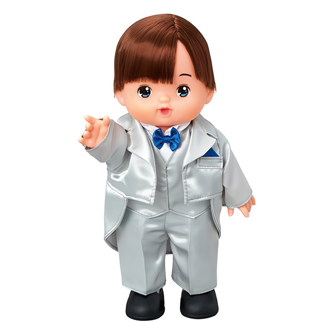 Mell Chan 小美樂 燕尾服 娃娃系列 3歲以上適用, 銀色, 1個