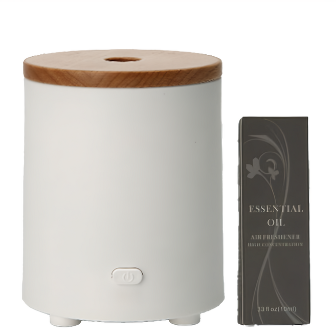 日系簡約無水香氛機 + 水溶性精油12瓶 CAAD0056S4, 香味隨機, 1組