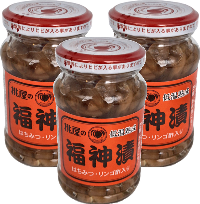 桃屋 福神漬罐, 145g, 3罐