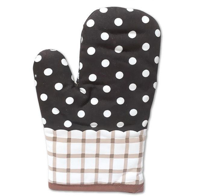 日式加厚防燙手套, 顏色隨機, 1個