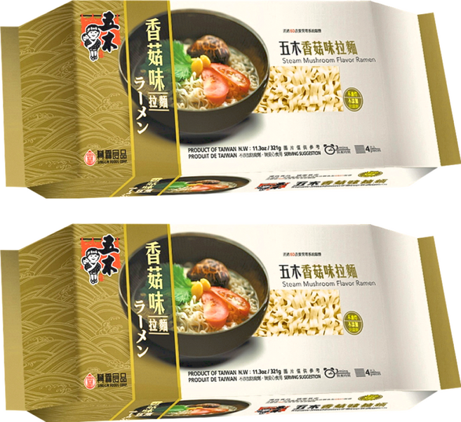 五木 香菇拉麵, 321g, 2包