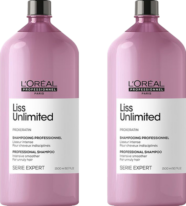 L'OREAL PROFESSIONNEL 巴黎萊雅PRO 絲漾博 髮馭絲柔洗髮精, 1.5L, 2瓶