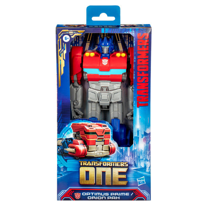 Hasbro 孩之寶 Transformer 變型金鋼 電影源起 巨大變形組 柯博文 1盒, 柯博文 紅色 + 藍色