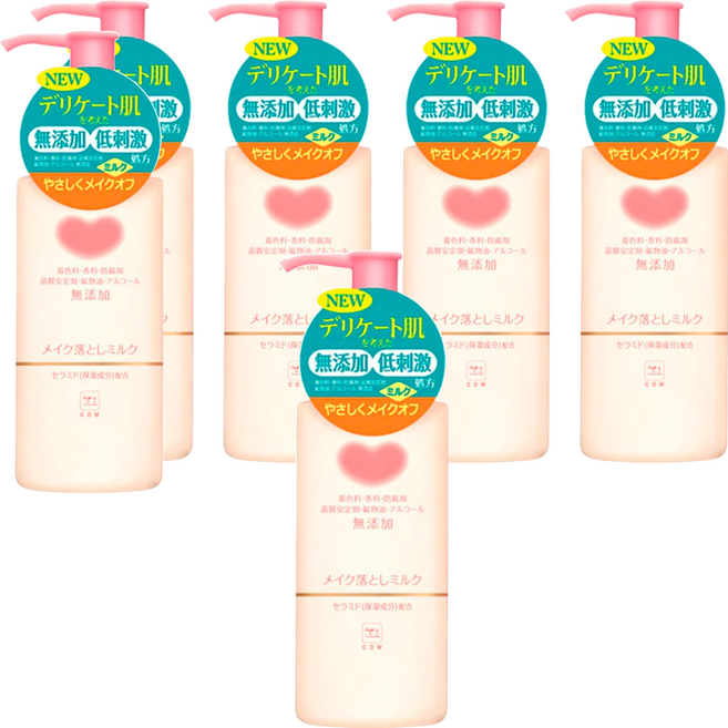 COW STYLE 牛乳石鹼 無添加卸妝乳, 150ml, 6瓶