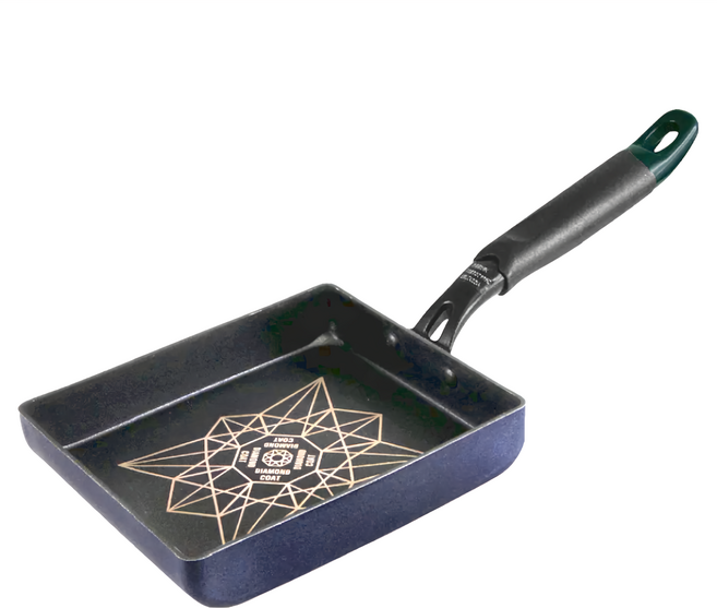 品藝鍋具 五層陶瓷塗層多功能方型煎鍋, 1個