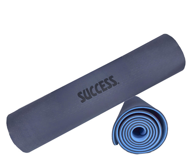 SUCCESS 成功 防霉無毒瑜珈墊 S4690 800g, 藍色, 1個