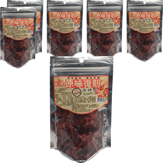 原味復刻洛神花, 80g, 6包