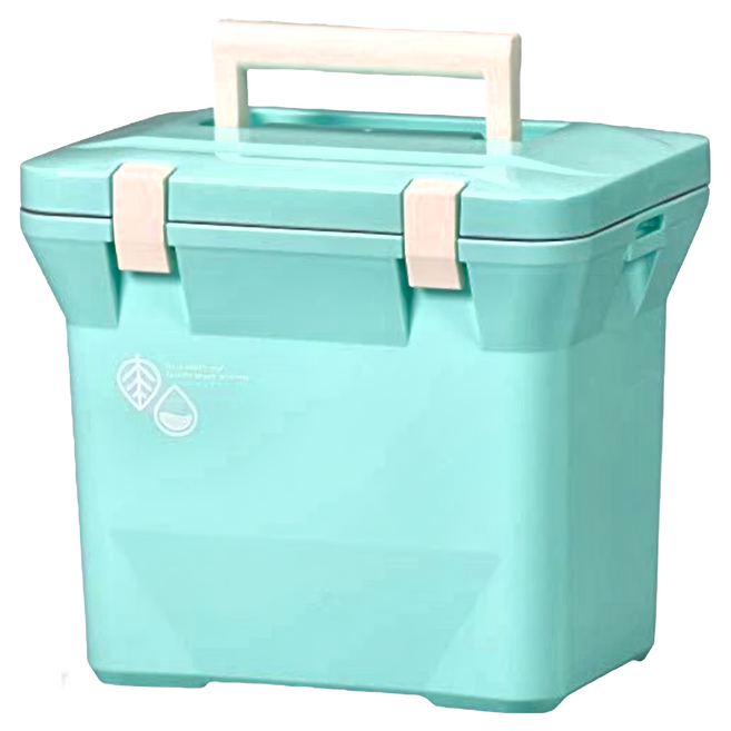 Livewell 繽紛色系 保冷保溫冰箱 日本製造, 蒂芬妮綠, 7L