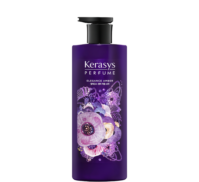 KERASYS 香氛洗髮精 華麗琥珀, 600ml, 1瓶