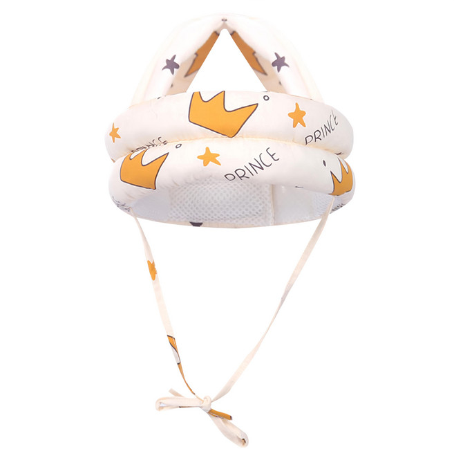 vanibaby 母嬰生活 寶寶學步護頭帽, 1個, 小皇冠
