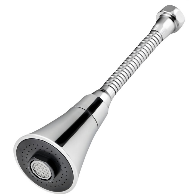 三檔增壓防濺水龍頭起泡器 長款, 1個