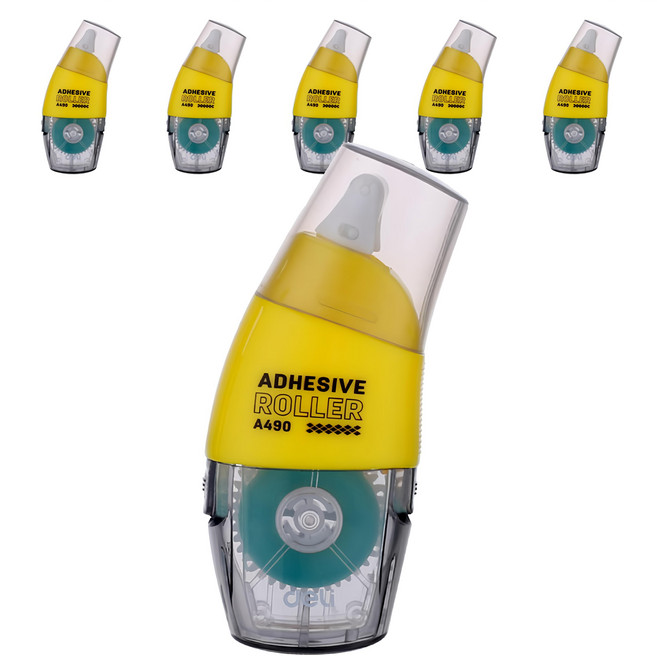 deLi 得力 透明雙面膠帶 EA49011, 透明色, 6個