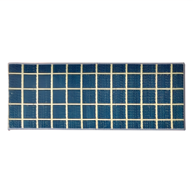 IKEHIKO 日本池彥 藺草榻榻米廚房地墊 400g, 方格藍, 1個