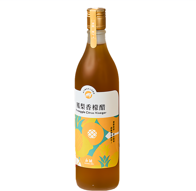 永禎 鳳梨香檬醋, 600ml, 1瓶