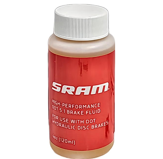 SRAM DOT 5.1 碟煞油 120ml 德國製造, 1罐