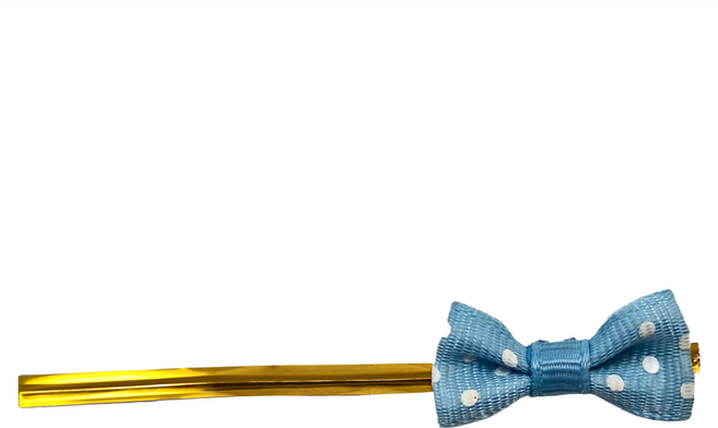 Betty's 焙蒂絲 蝴蝶結魔帶 CP1082 8cm 100個, 藍色, 1包