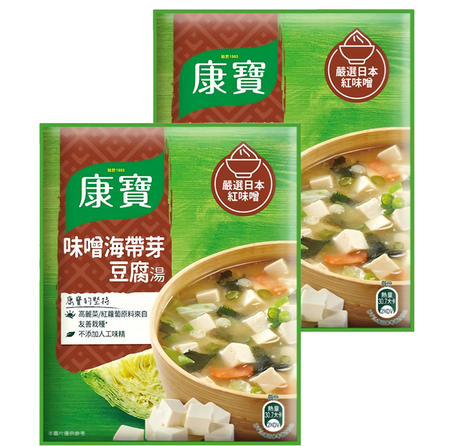 Knorr 康寶 味噌海帶芽豆腐湯, 34.7g, 2包