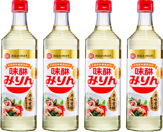 十全 味醂調味料, 500ml, 4瓶