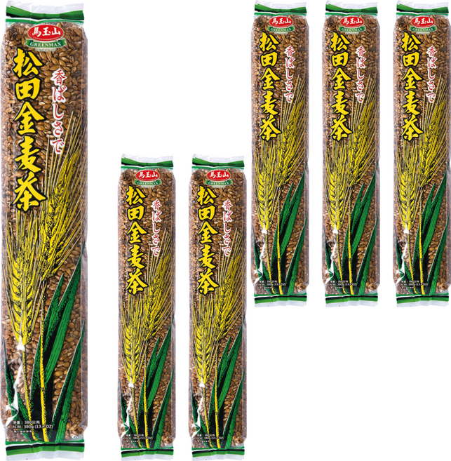 馬玉山 松田金麥茶, 380g, 1入, 6包