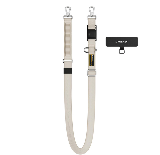 MAGEASY Fidlock Dual Utility Strap 機能快扣掛繩 20mm, 星光色, 1個