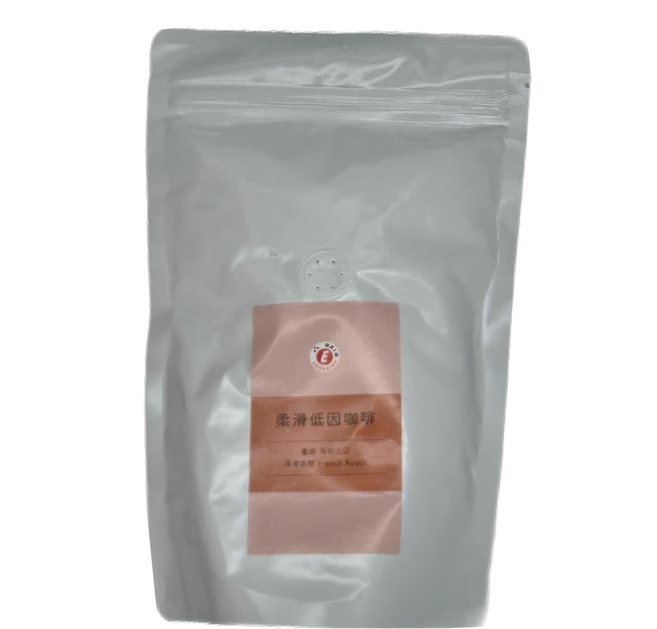 樂活E棧 柔滑低因風味咖啡豆 深度烘焙, 生豆, 227g, 1包