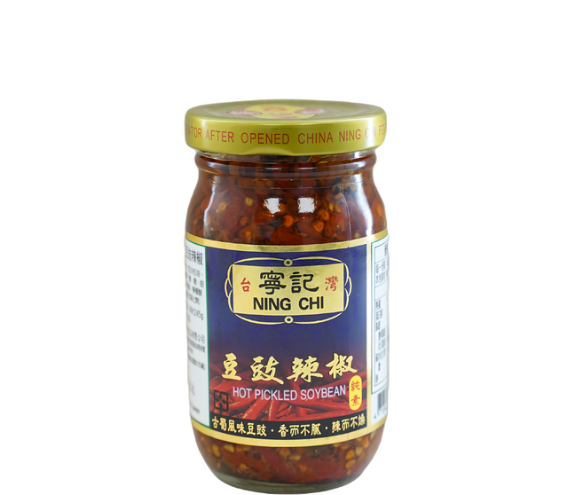 寧記 豆豉辣椒, 245g, 1罐